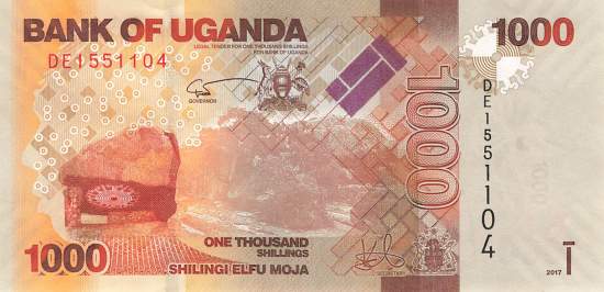 Uganda 1000 Shilling 2017